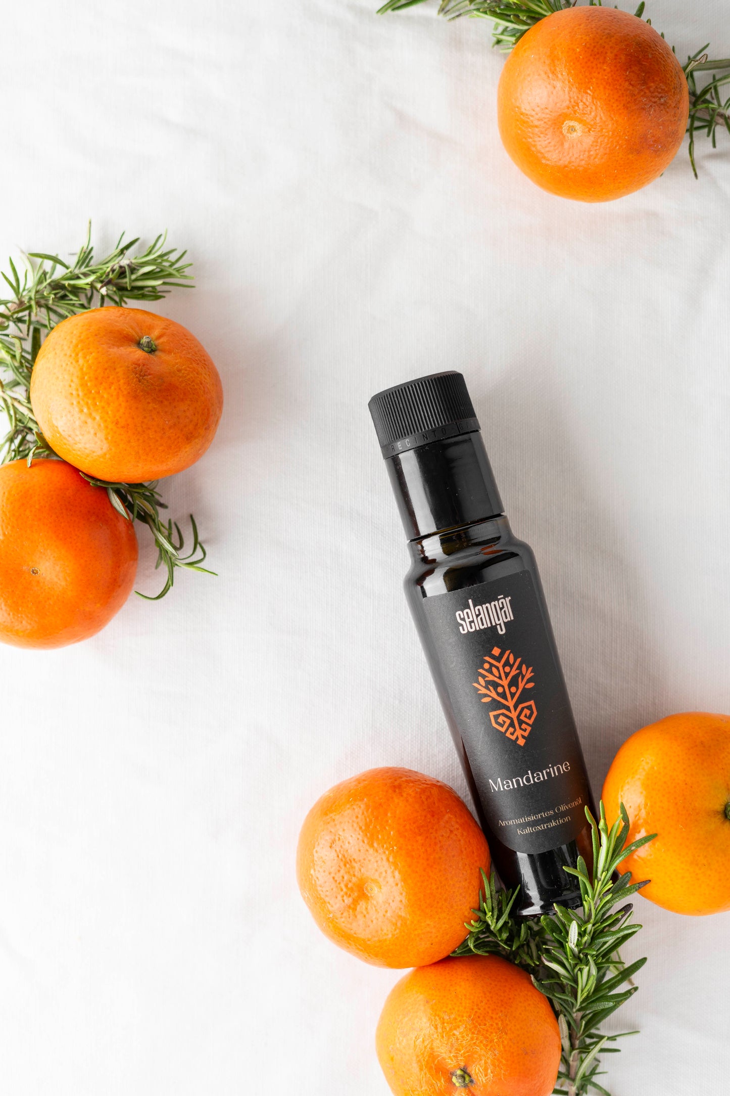 selangār - Aromatisiertes Olivenöl: Mandarine (100ML)