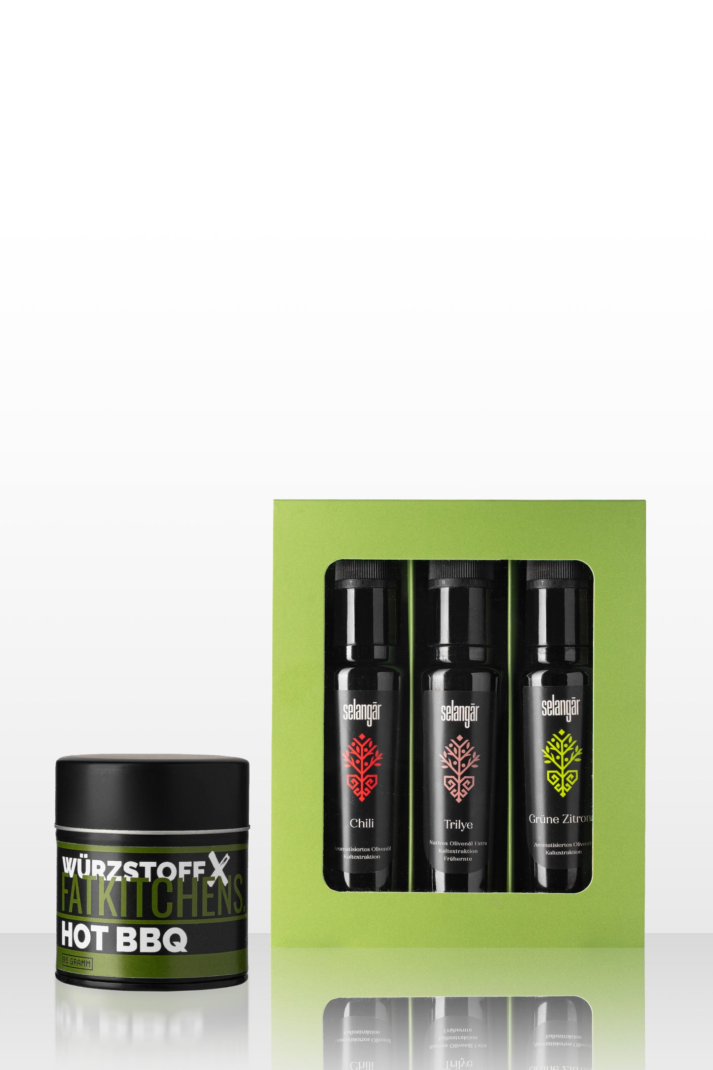selangār × FATKITCHENS - HOT BBQ Kombi-Set