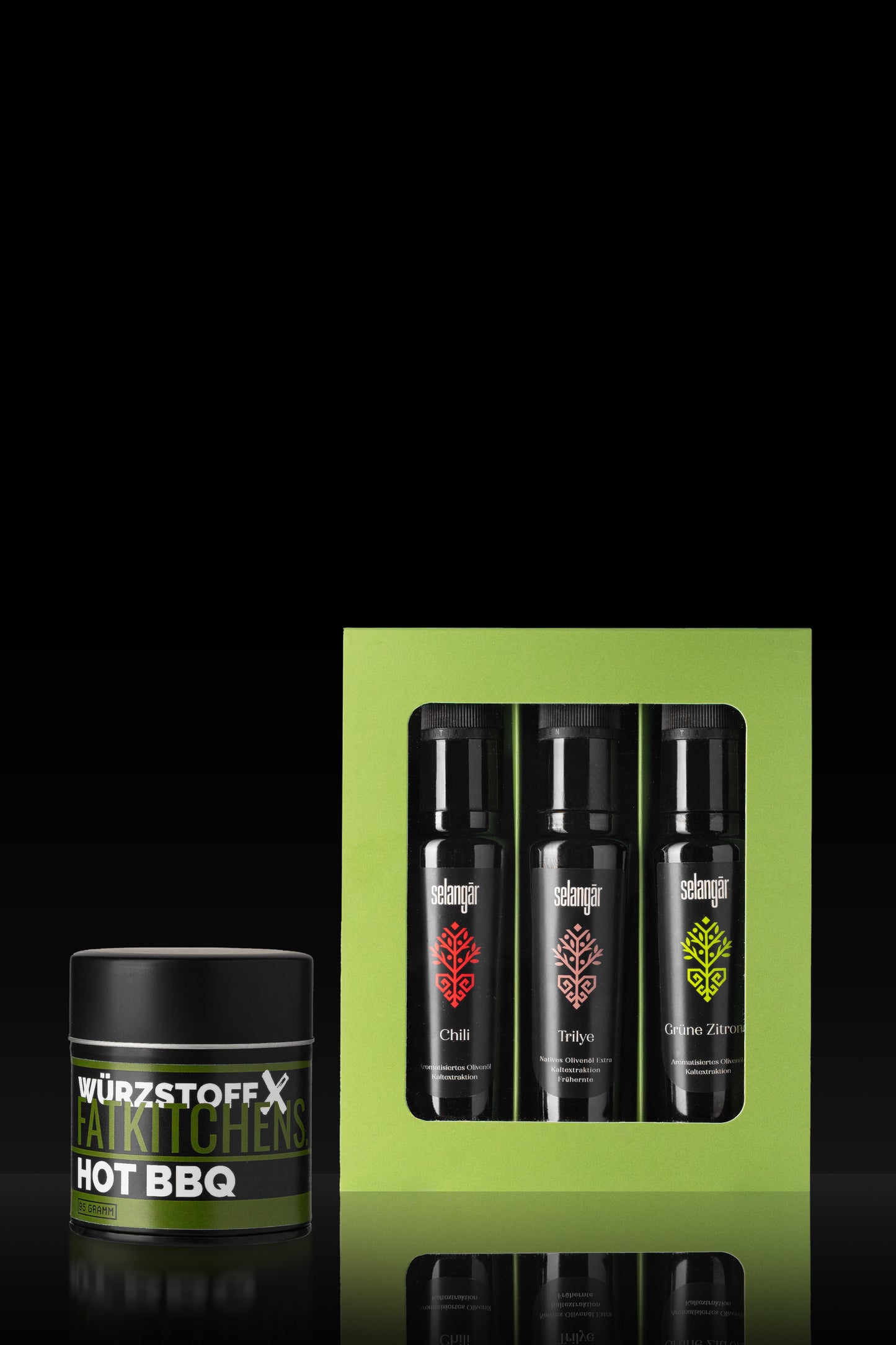 selangār × FATKITCHENS - HOT BBQ Kombi-Set